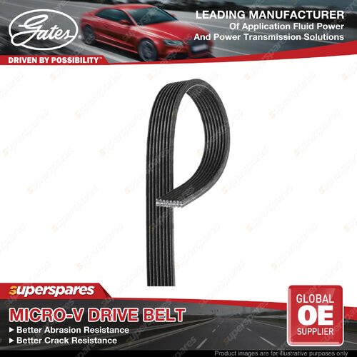 Gates Charger Micro-V Belt for Land Rover Discovery L319 Range Rover L405 Sport