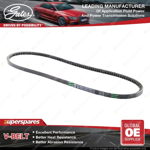 Gates Fan V Belt Drive Belt for Mitsubishi Canter FE63 FE649 3.9L 100kW 00-01