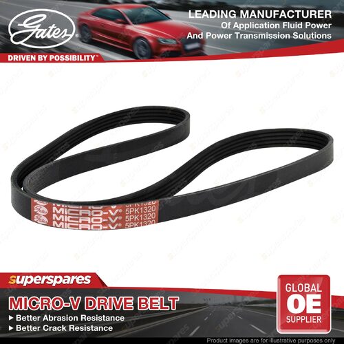 Gates Accessory Drive Belt for Daewoo Espero 2.0L Sedan 1995-1999