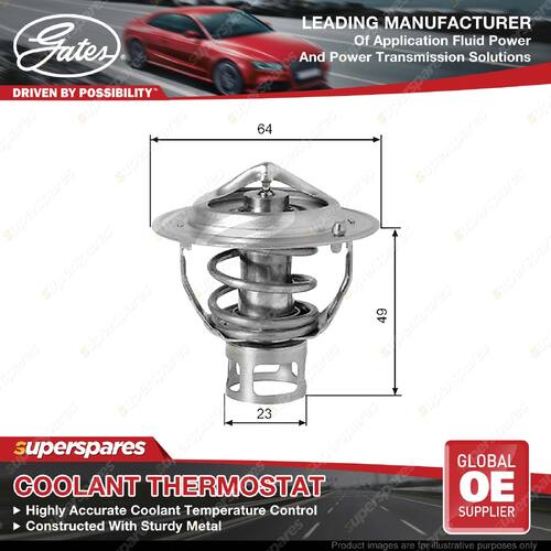 Gates Thermostat Coolant for Holden Commodore VL 2.0L 3.0L 1986-1998
