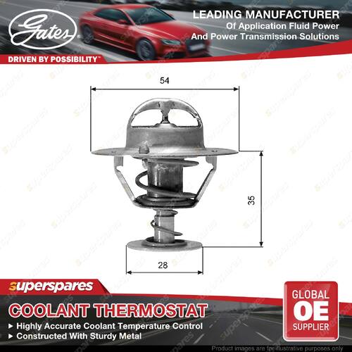 Gates Thermostat Kit for Nissan Pulsar N14 Silvia Terrano R20 Urvan X-Trail T30