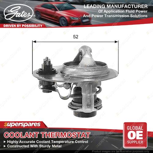 Gates Thermostat Coolant for Ford Courier PE 2.6L G6 92kW 1999-2002