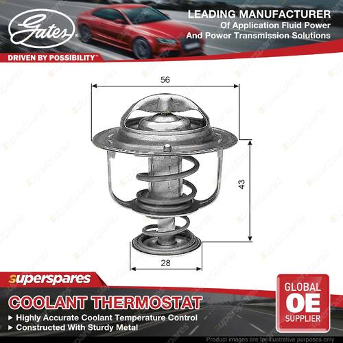 Gates Thermostat Kit for Toyota RAV4 RunX Sienna Sprinter Tarago Vanguard Verso