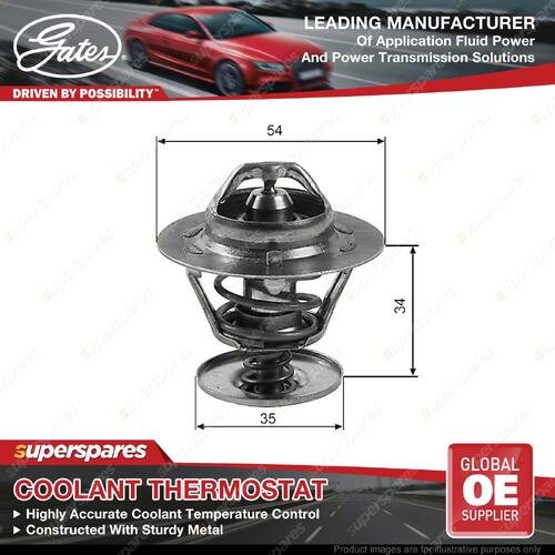 Gates Thermostat + Gaskets for Kia K2700 SD Pregio TB 2.7L 59kW 60kW 62kW