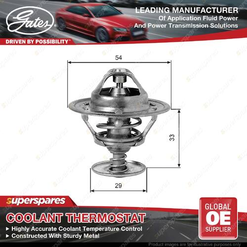 Gates Thermostat + Gaskets for Jaguar XJ XJ40 XJ81 XJ12 X305 XJS Coupe XJSC X27