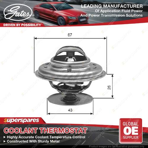 Gates Thermostat Kit for BMW 3 Series E21 E30 320 E21 520 6 520I E12 525e E28
