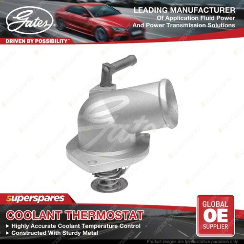 Gates Thermostat + Gaskets for Opel Vectra 31 36 1.6L 74kW 09/2095-07/2002