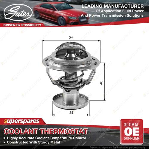 Gates Thermostat + Gaskets for Jensen S-V8 Convertible 4.6L 243kW 10/98-05/07