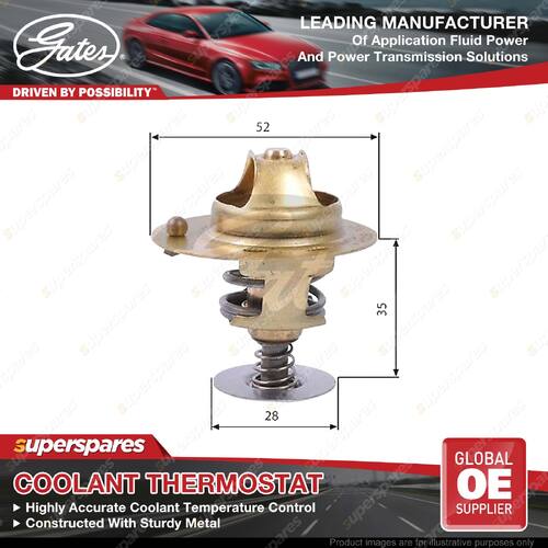 Gates Thermostat Kit for Honda Stream Torneo Vezel RU1 RU2 1.5L 1.8L 2.0L 98-On