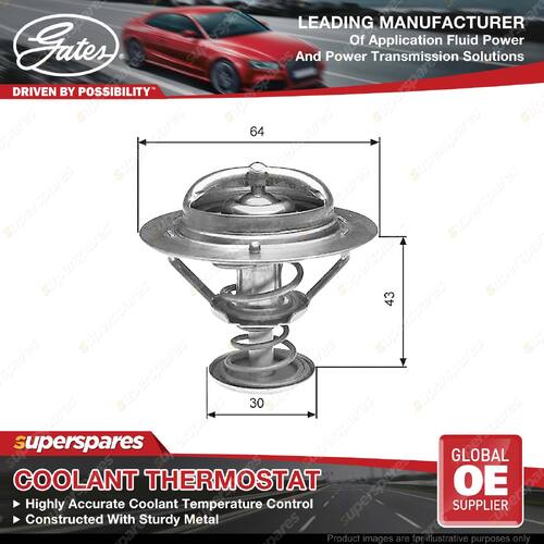 Gates Thermostat Kit for Nissan Pick Up D22 D22F X-Trail T30 2.2L 2.5L 01-On