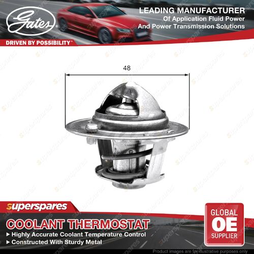 Gates Thermostat Kit for Mazda Mazda2 DY 1.5L 82KW DY5W ZY-VE 2003-2007