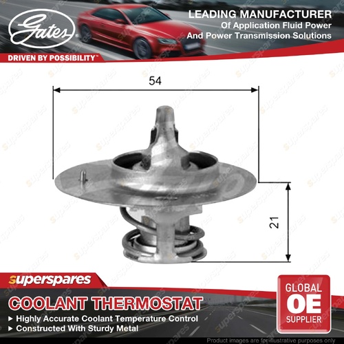 Gates Thermostat Coolant for Isuzu Wizard G58 3.1L 88KW 98KW 4JG2 1994-2000