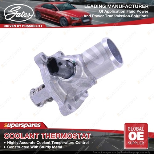 Gates Thermostat Coolant for Vauxhall Zafira M75 1.6L 85KW 10/2006-On