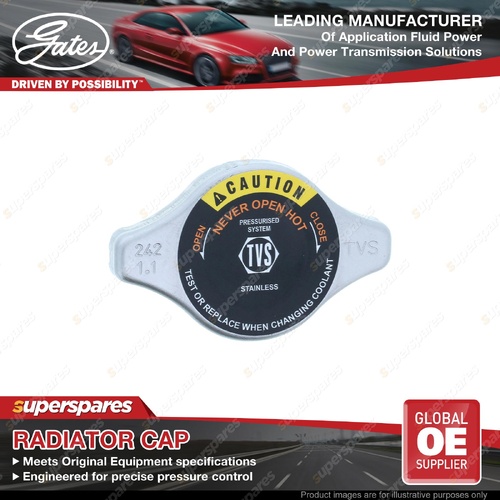 Gates Radiator Cap for Honda Accord City Civic CR-V HR-V Insight Integra Jazz