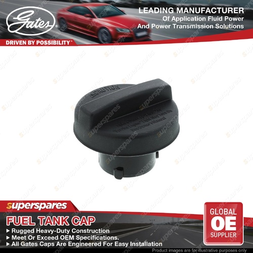 Gates No Lock Fuel Tank Cap for Mazda Tribute EP 2.0L YF 91KW 2001-2004