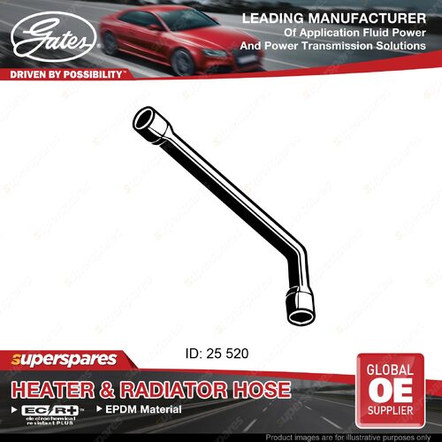 Gates Heater Hose for Ford Fairlane NA NC Fairmont Falcon EA EB LTD DA DC