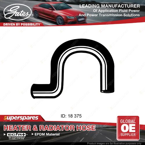 Gates Heater Hose for Ford Fairlane NA NC Falcon Fairmont ED EB LTD