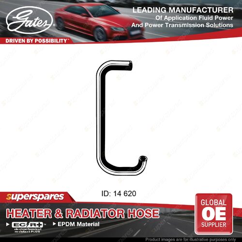 Gates Heater Hose for Ford Falcon Fairmont EB ED EF EL Fairlane NC NF NL LTD 620