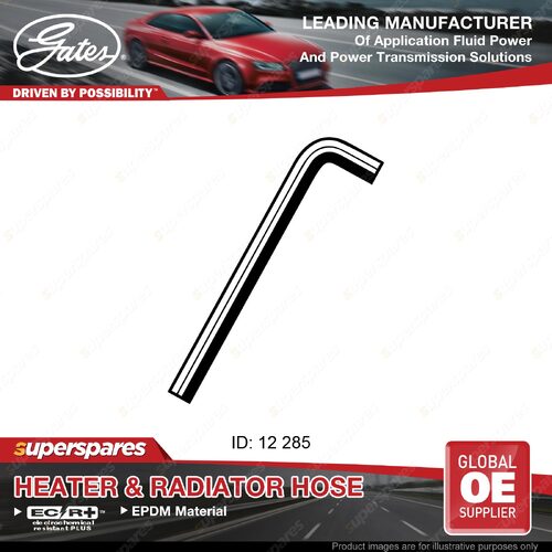 Gates Molded Heater Hose for Ford Maverick TB42 4.2L 125KW 02/88-03/94