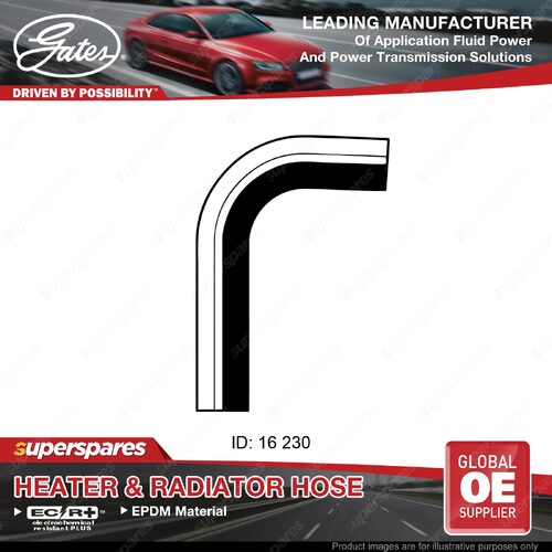 Gates Heater Hose for Holden Jackaroo Monterey UBS 3.2L Length 230mm