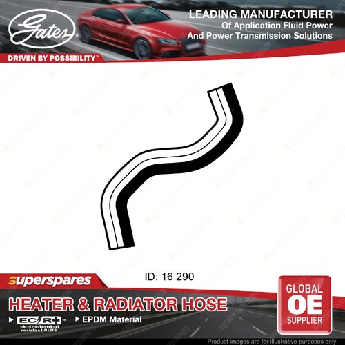Gates Inlet Heater Hose for Honda Accord CB CB CC 2.2L 11/89-12/93
