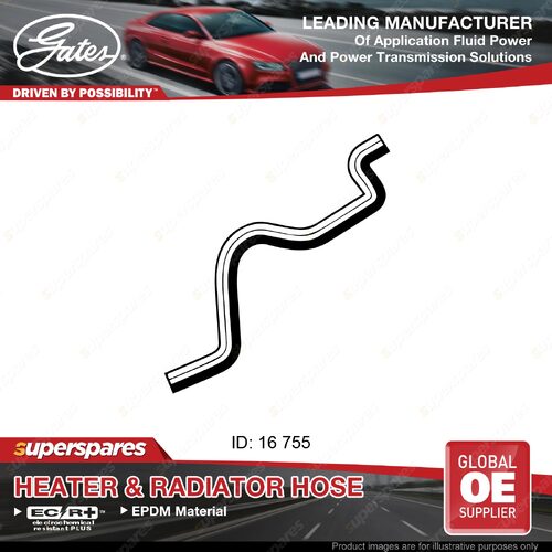 Gates Inlet Heater Hose for Mitsubishi Magna TS TR 2.6L 04/91-04/96