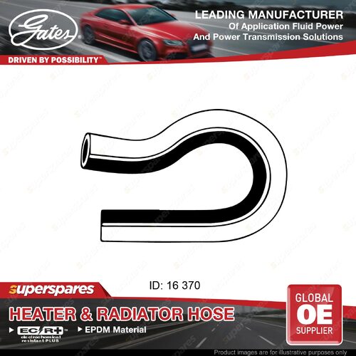 Gates Heater Hose for Honda Accord CB CC F22A9 F22A6 2.2L 11/1989-12/1993