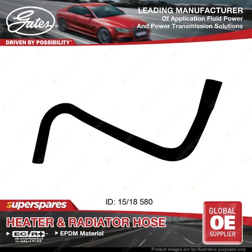 Gates Outlet Heater Hose for Holden Gemini TE TF TG TD G161-Z 1.6L