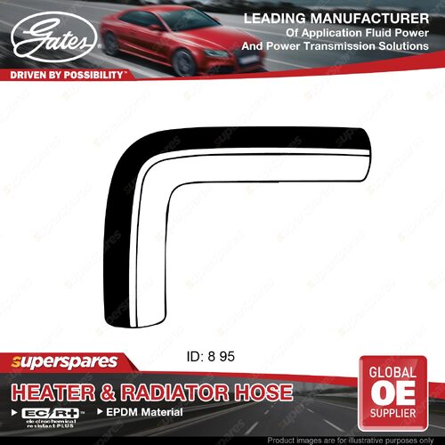 Gates Molded Heater Hose for Toyota Hiace RH25-32 2.0L 07/77-03/83