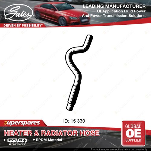 Gates Left Heater Hose for Ford Laser KN KQ KN III B6 ZM 1.6L 99-01