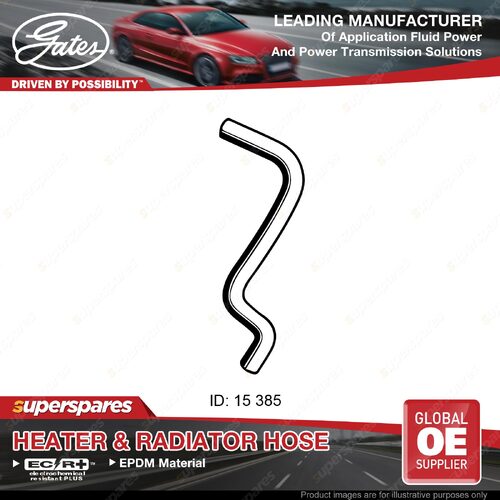 Gates Upper Heater Hose for Holden Calais Crewman Monaro One Tonner Statesman