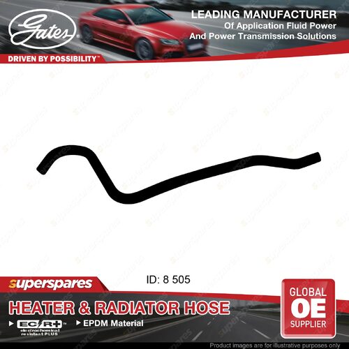 Gates Heater Hose for Holden Astra AH Z18XE 1.8L 90KW 05-08 Length 550mm
