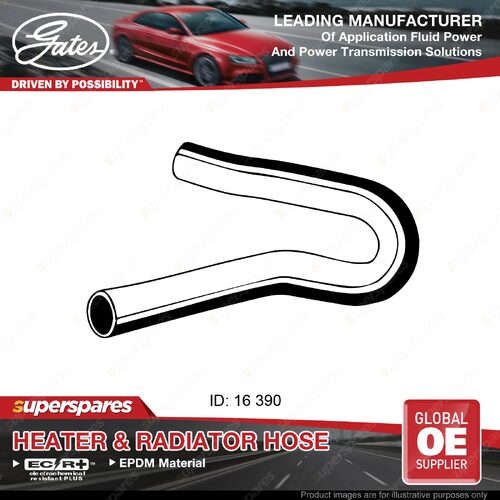 Gates Outlet Molded Heater Hose for Holden Rodeo RA 4JH1-TC 3.0L 03-07