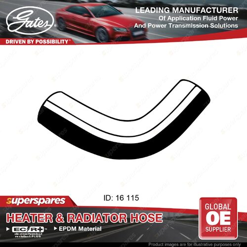 Gates Heater Hose for Toyota Hilux KUN26 TGN16 KUN16 1KD-FTV 2TR-FE