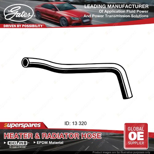 Gates Outlet Heater Hose for Toyota Landcruiser Prado KDJ120 KDJ125 2006-2010