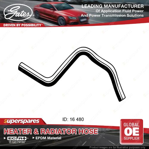Gates Inlet Molded Heater Hose for Honda Civic FD FA 1.8L 09/05-02/12