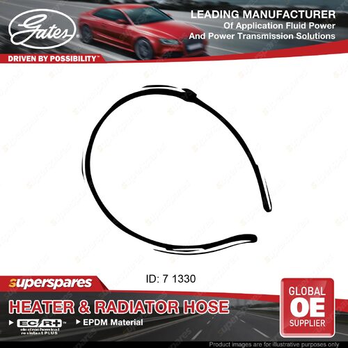Gates Heater Hose for Holden Calais Commodore VE Statesman WM Hsv GTS Maloo VF