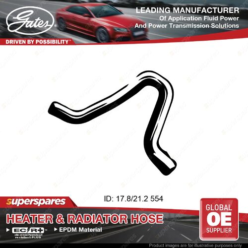 Gates Heater Hose for Ford Fairmont BF Falcon BA BF BARRA 156 4.0L