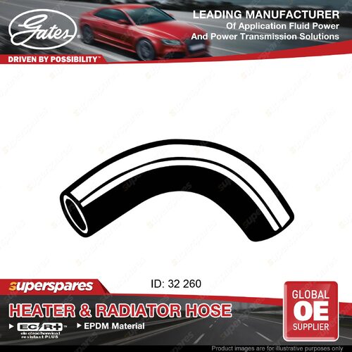 Gates Upper Radiator Hose for Holden H Series HR HD 2.4L 2.6L 2.9L 3.0L 260mm