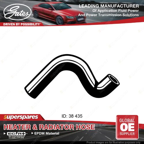 Gates Upper Radiator Curved Hose for Ford Fairlane ZC Falcon XW 4.9L 5.8L 455mm