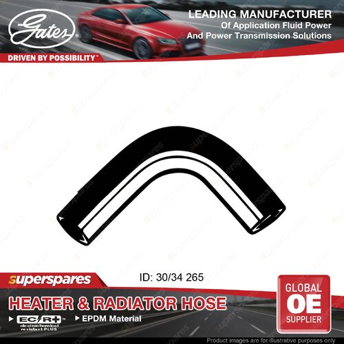 Gates Upper Radiator Curved Hose for Holden Torana LC 2.3L 06/71-01/72