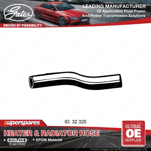 Gates Upper Radiator Hose for Toyota Cressida MX62 5M-E 2.8L 97KW