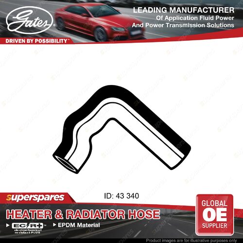 Gates Lower Radiator Hose for Chrysler Valiant Charger CJ CL CM CH VH VJ VK 340
