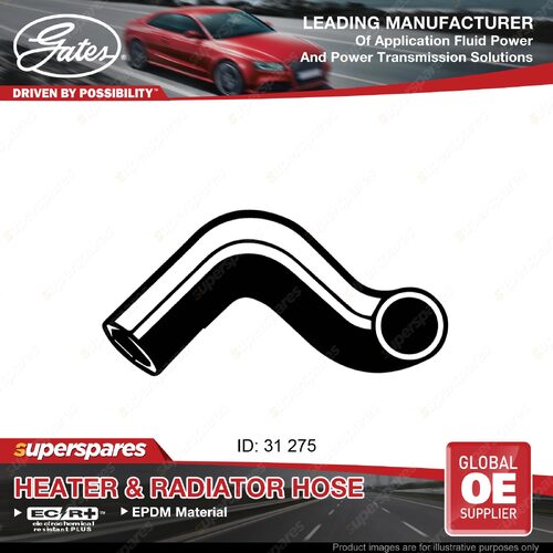 Gates Upper Radiator Curved Hose for Ford Escort NE 2.0L 80KW 75-80