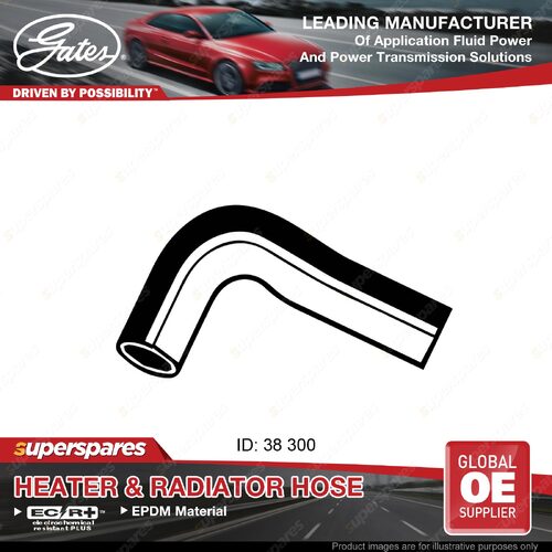 Gates Lower Radiator Hose for Mazda 929 LA HB MA HEE 2.0L 66KW 79-84