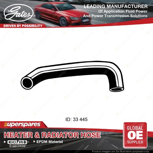 Gates Lower Radiator Hose for Mercedes Benz Kombi S123 300-Series 300
