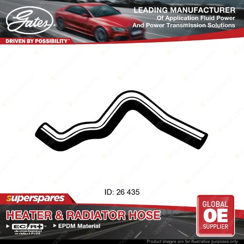 Gates Lower Radiator Hose for Nissan Pulsar N12 B11 Cherry N12 Sunny B11