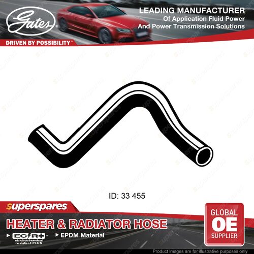 Gates Lower Radiator Hose for Ford Laser KC KE B6 1.6L 53 54 61KW 85-94
