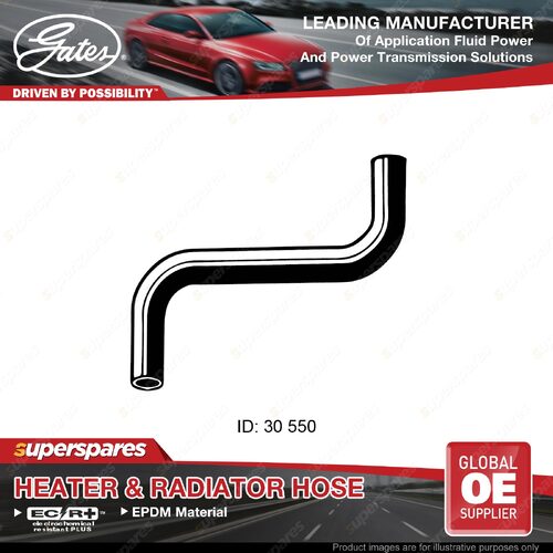Gates Upper Radiator Curved Hose for Toyota Camry SV20 Vista SV20 1.8L