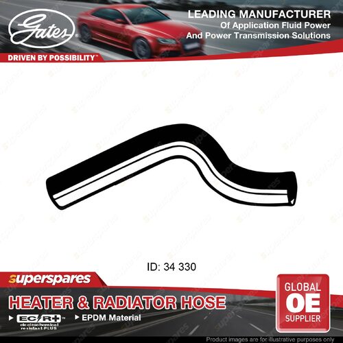 Gates Upper Radiator Hose for Ford Courier PC Econovan FE 2.0L 85-93
